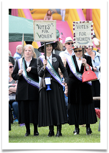june bannister lymm 2018 suffragettes - June Bannister
